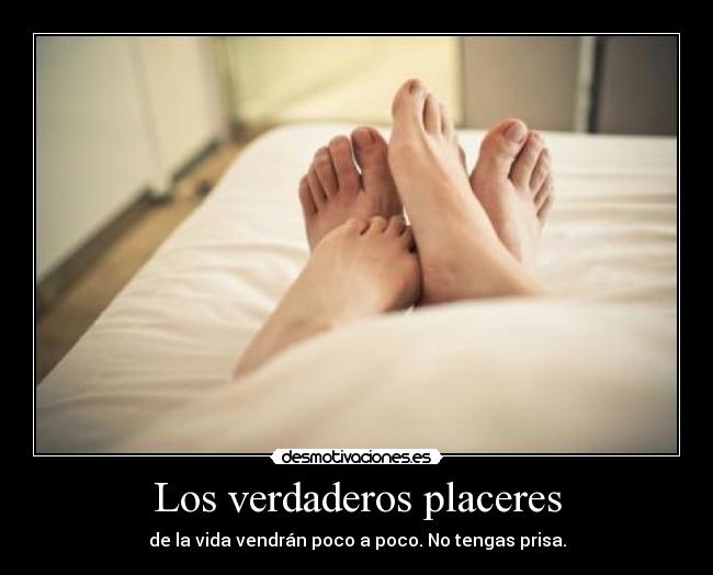 Los verdaderos placeres -