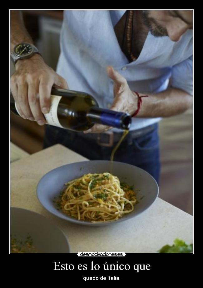 Esto es lo único que -