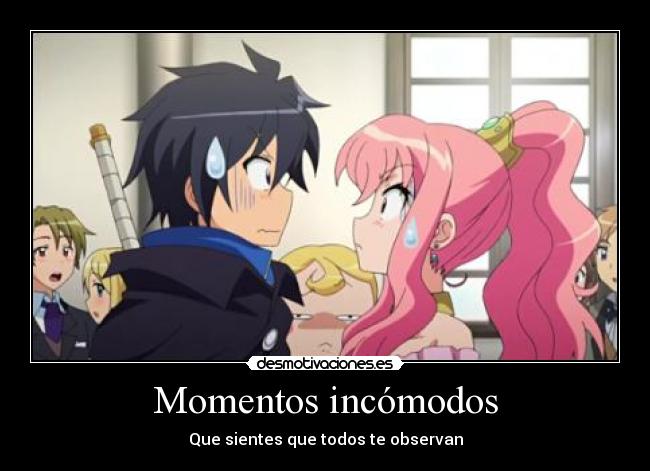 Momentos incómodos -