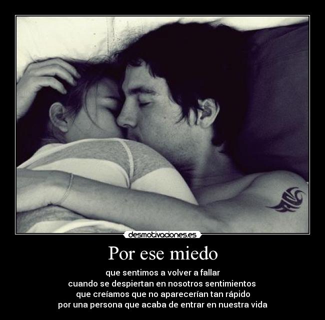 Por ese miedo - 