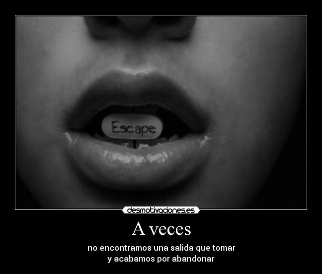 A veces -