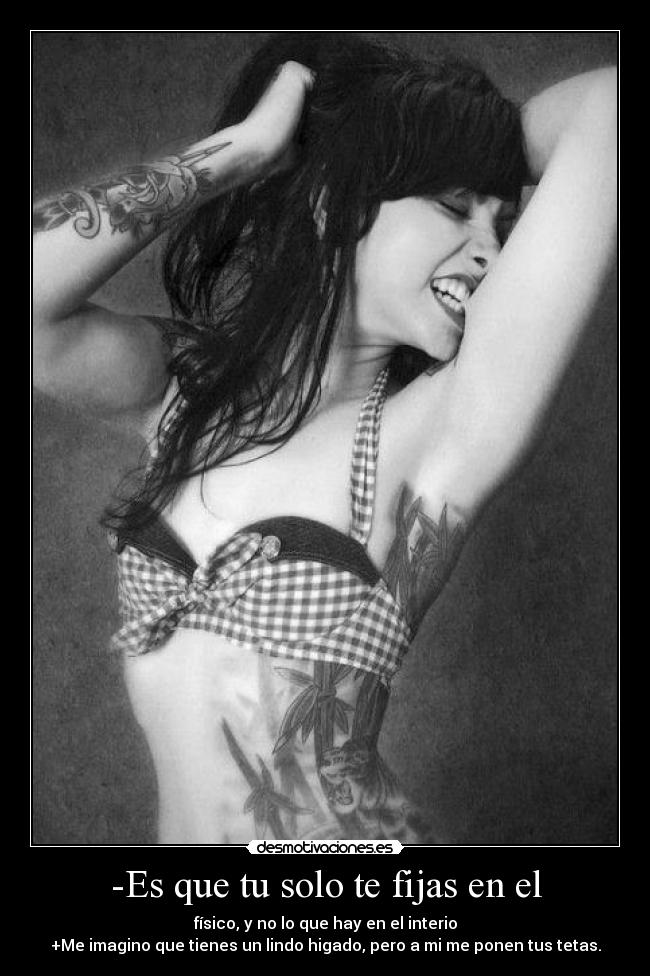 carteles solo fisico higado tetas desmotivaciones