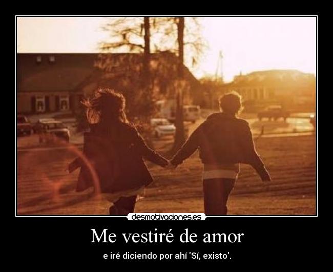 Me vestiré de amor - 