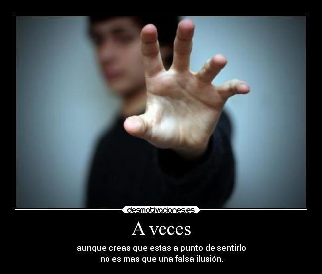 A veces -