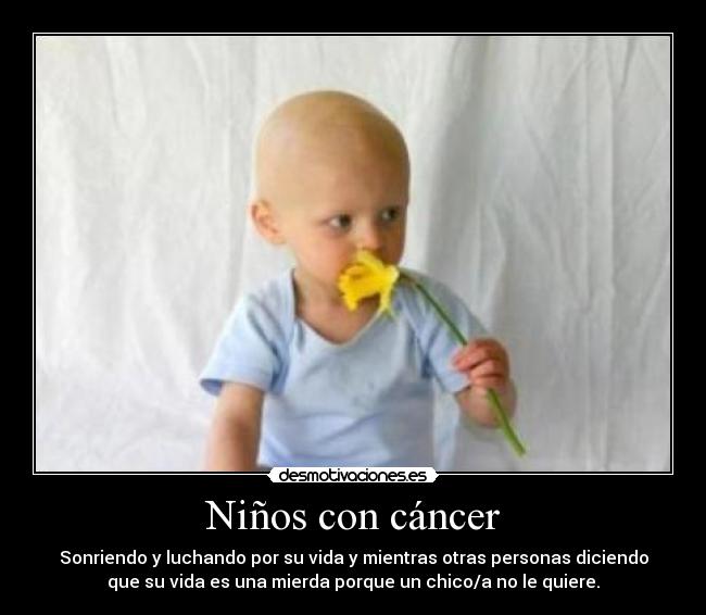 Niños con cáncer - 