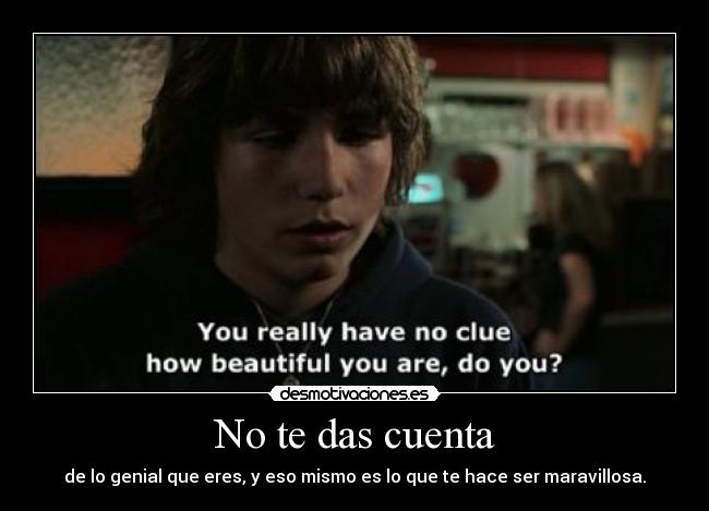 No te das cuenta - 