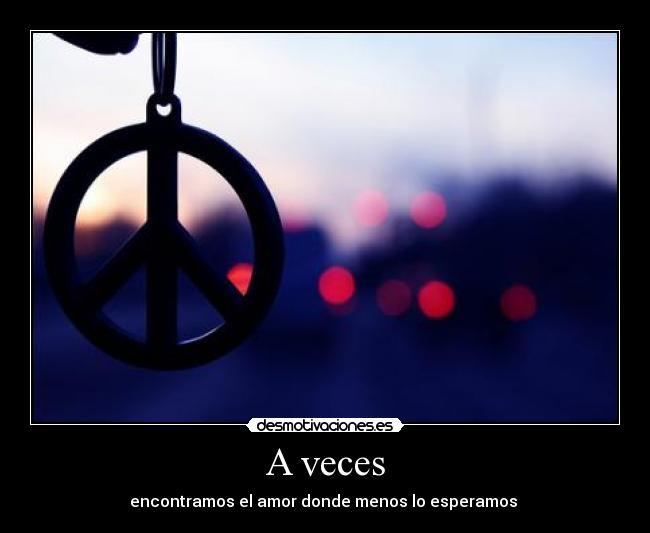 A veces -