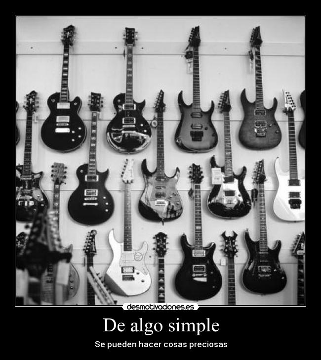 De algo simple - 