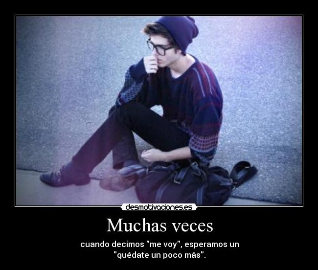 Muchas veces -