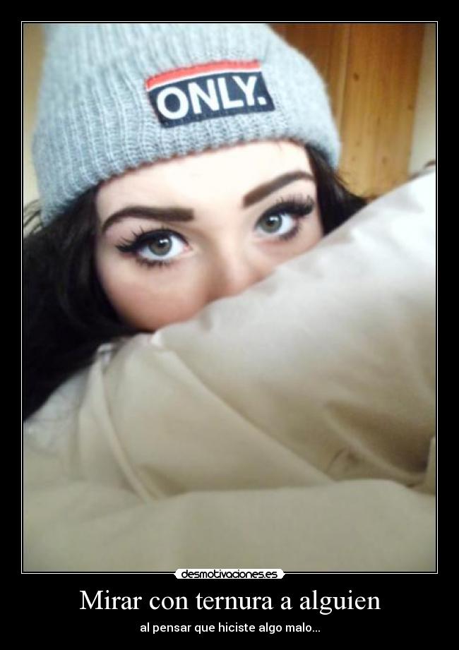 Mirar con ternura a alguien -