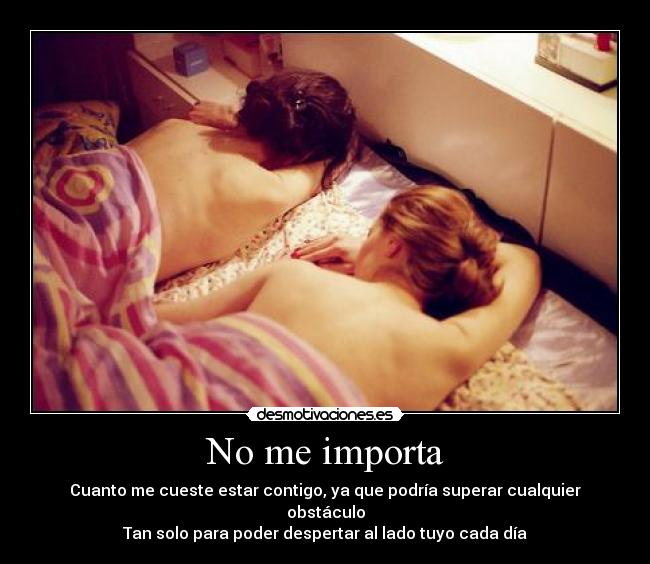 No me importa - 