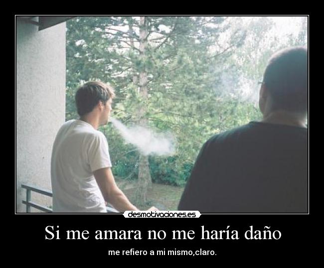 Si me amara no me haría daño -
