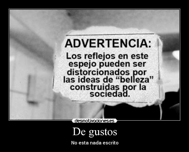 De gustos - 
