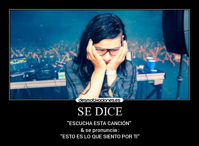 SE DICE -