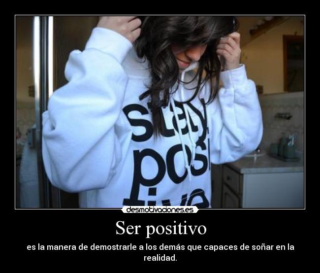 Ser positivo - 