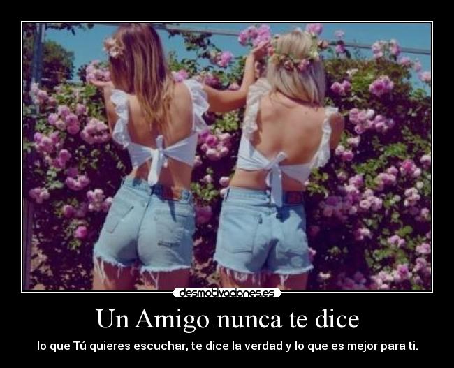 Un Amigo nunca te dice - 