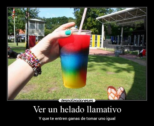 Ver un helado llamativo - 