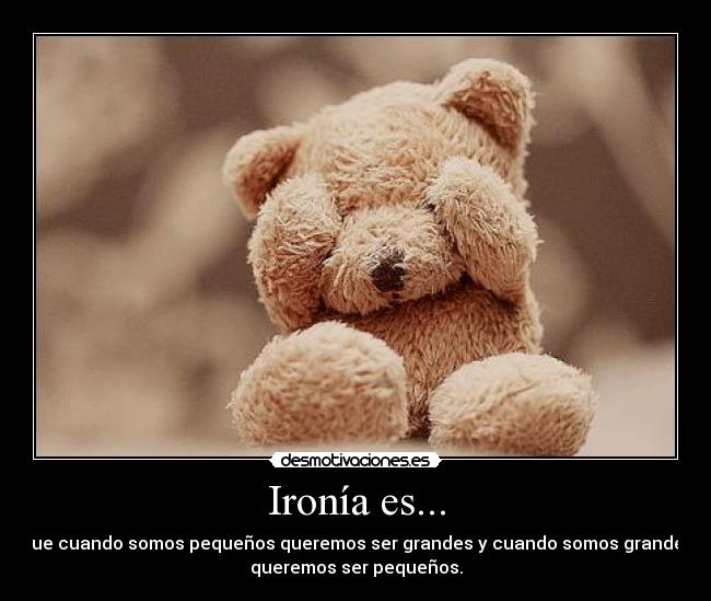 Ironía es... - 