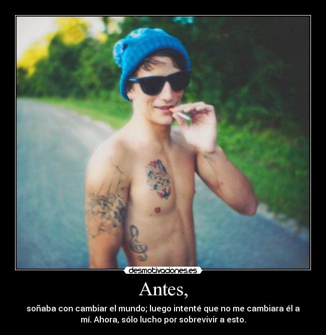 Antes, -
