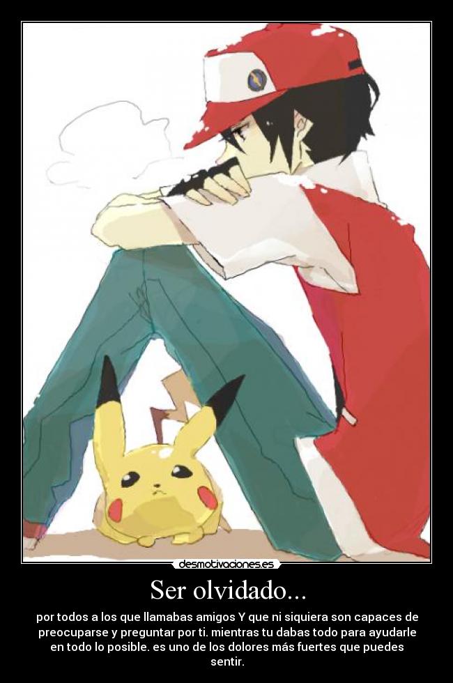 carteles pokemon red trainer red games pikachu olvido pikachu red desmotivaciones