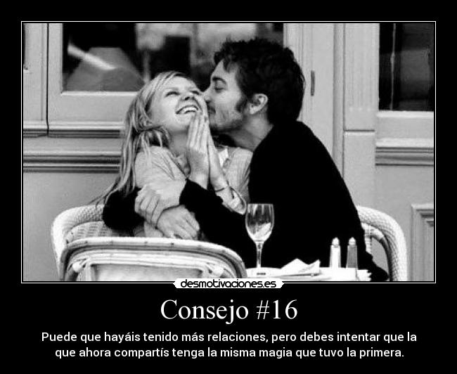 Consejo #16 -