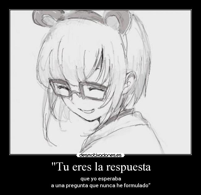 Tu eres la respuesta - 