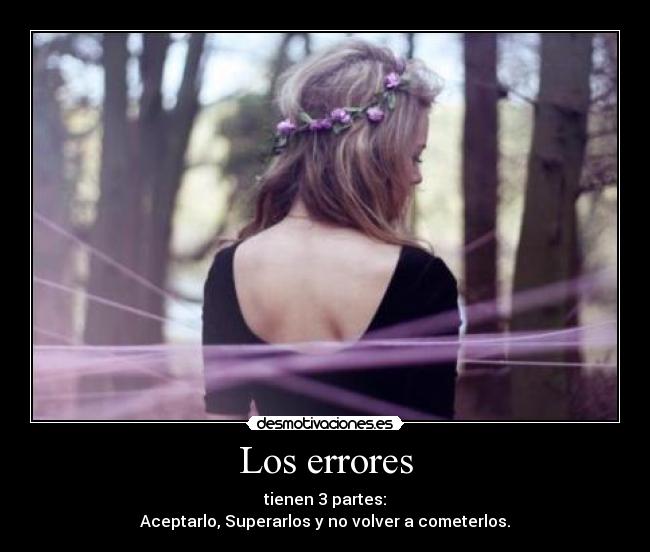 Los errores -