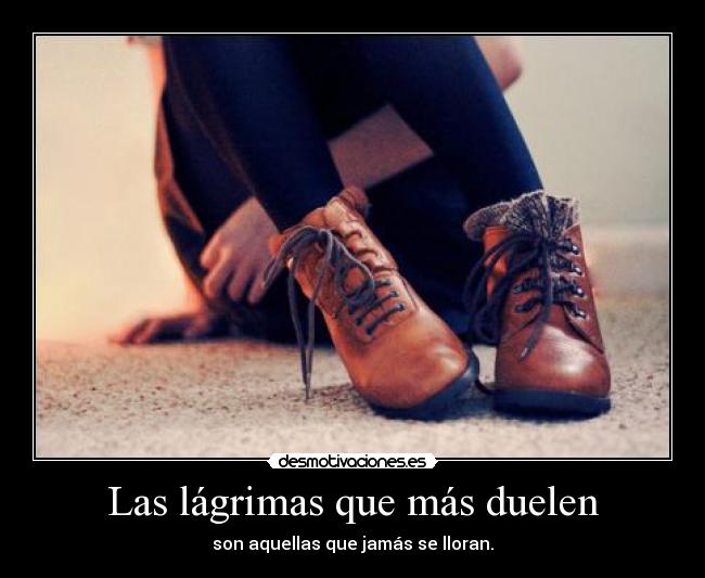 Las lágrimas que más duelen -
