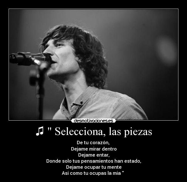 ♫ Selecciona, las piezas -