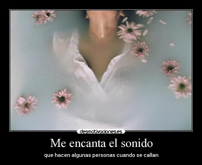 Me encanta el sonido - 