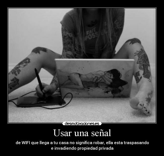 carteles wifi del vecino desmotivaciones
