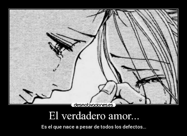 El verdadero amor... - 