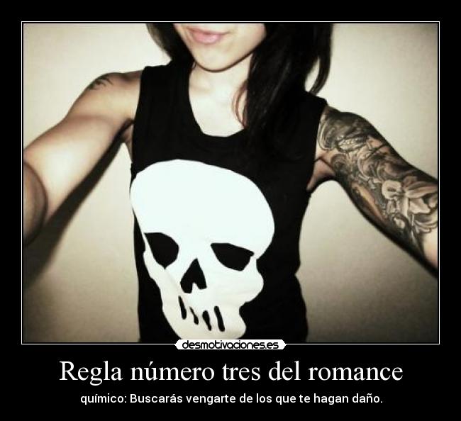 Regla número tres del romance -