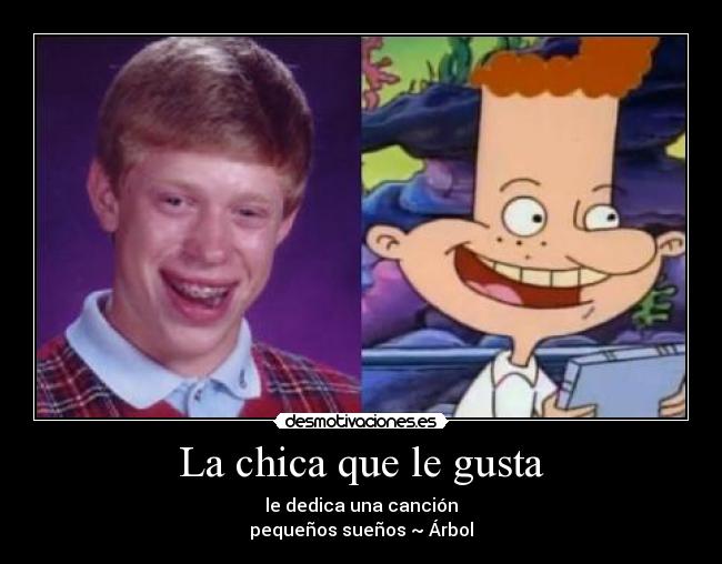 La chica que le gusta -