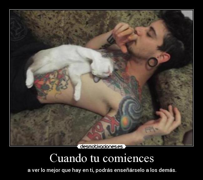 Cuando tu comiences - 