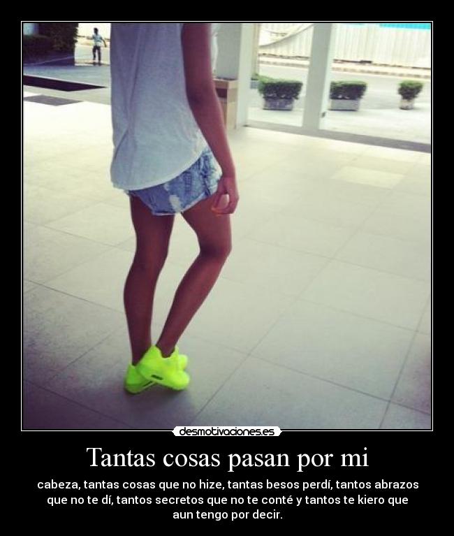 Tantas cosas pasan por mi - 