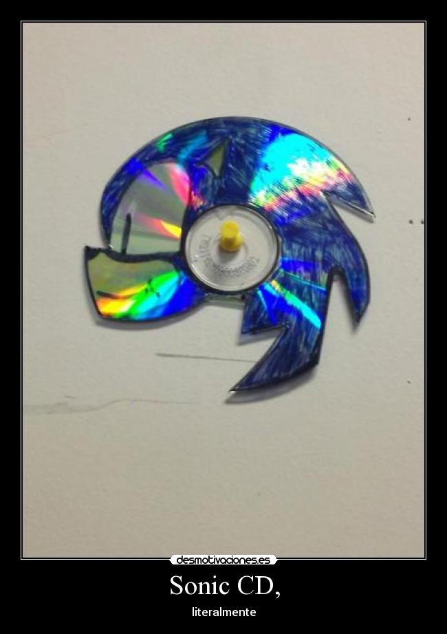 Sonic CD, - literalmente