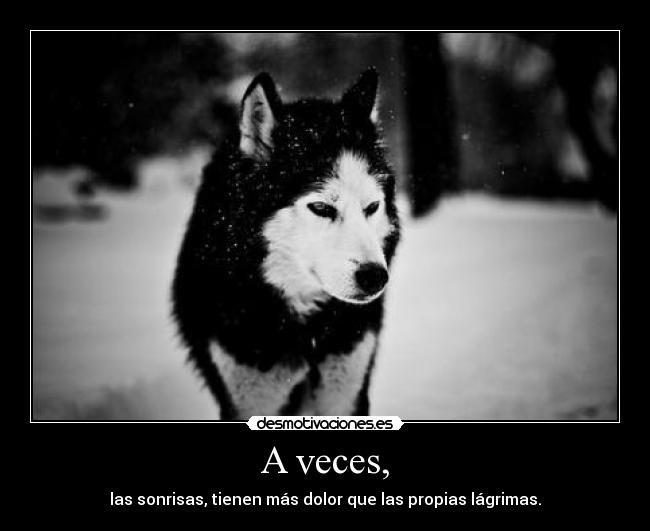 A veces, - 