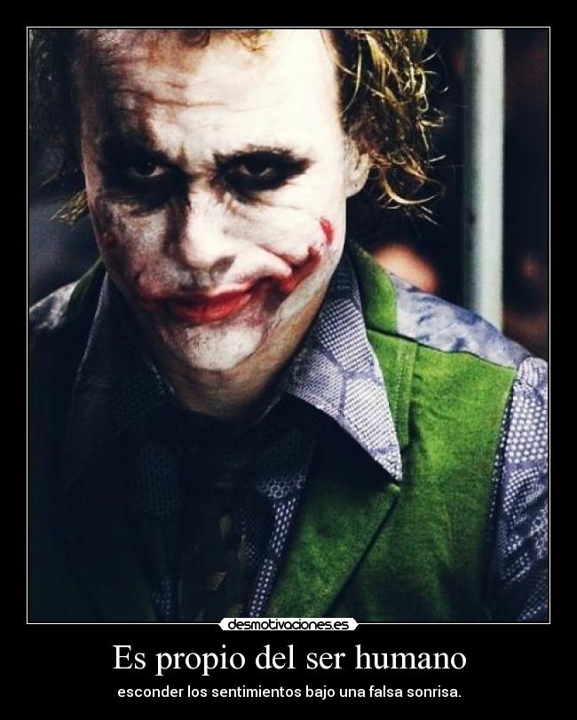 Es propio del ser humano - 