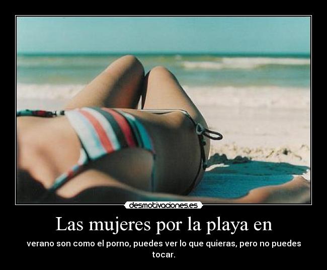 Las mujeres por la playa en - 