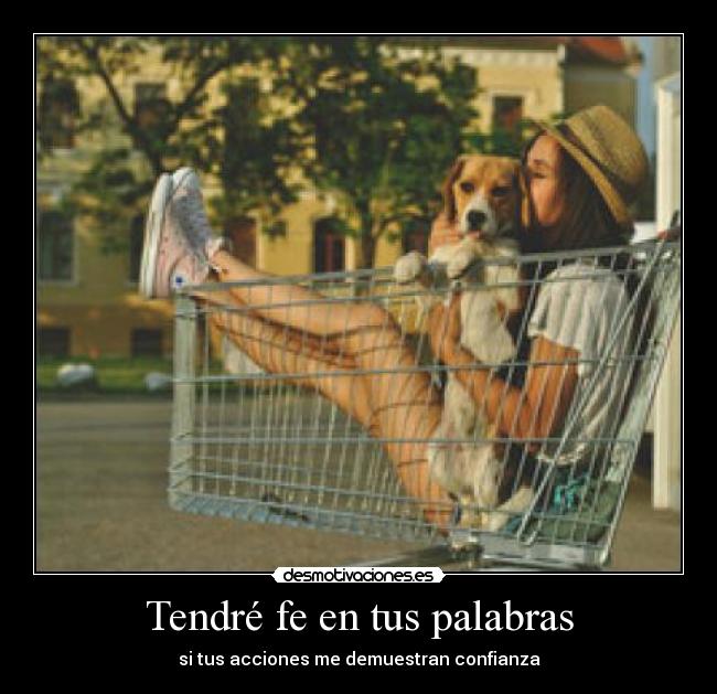 Tendré fe en tus palabras - 