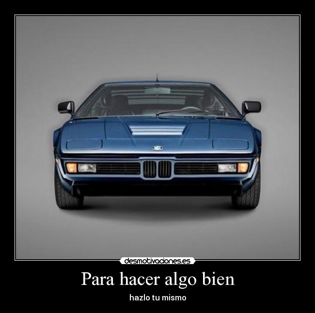 carteles clankiwi coche bmw pero hacia lamborghini desmotivaciones