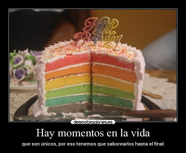Hay momentos en la vida - 