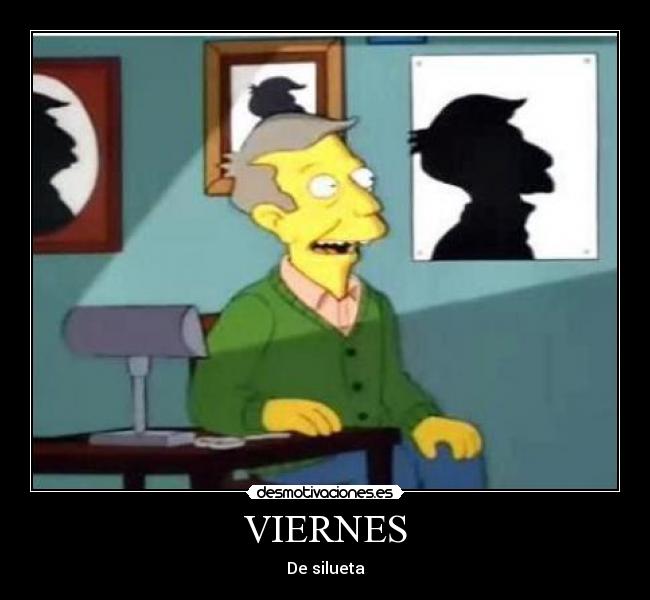 VIERNES - De silueta