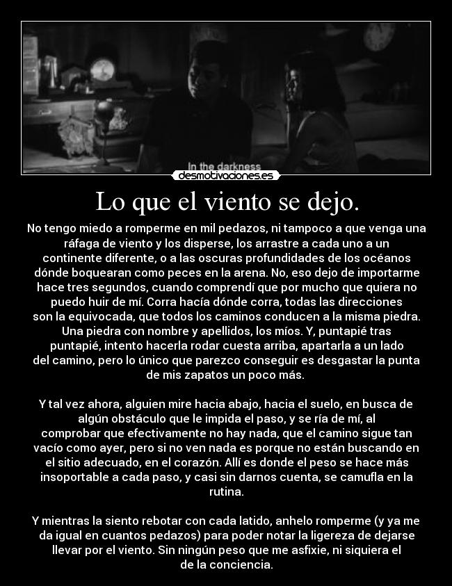 carteles dime algo profundo menos suficiente para que pueda ahogar desmotivaciones