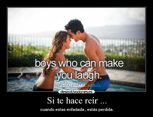 Si te hace reír ... -