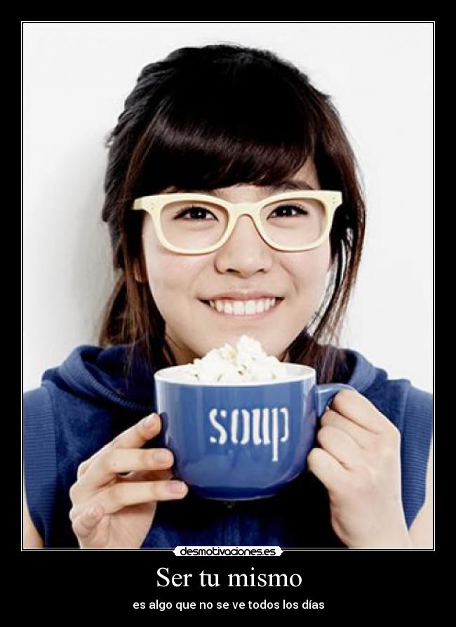 Ser tu mismo -