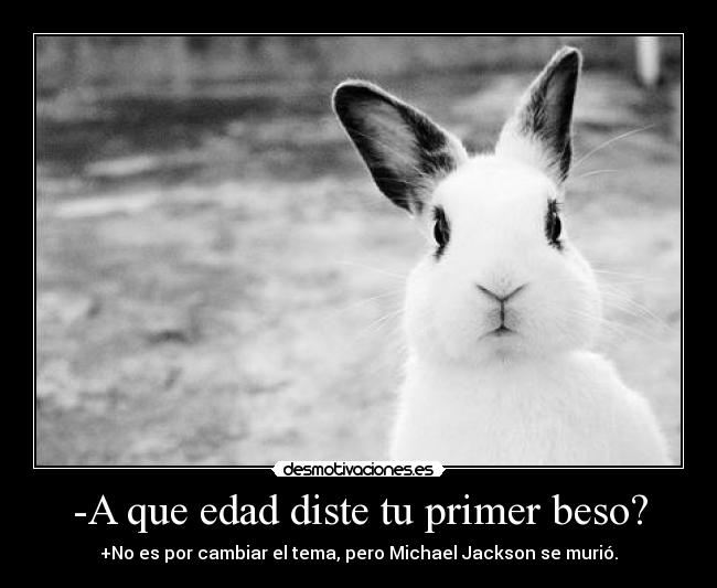carteles desmo tumblr conejos besos jiji desmotivaciones