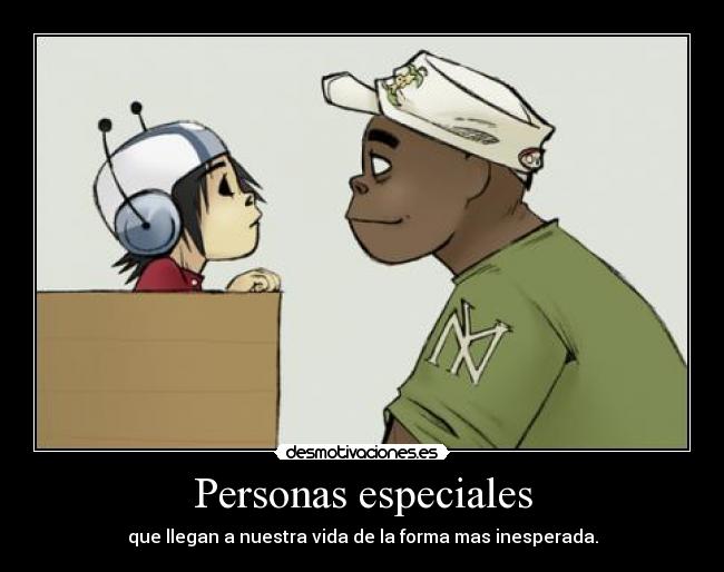 Personas especiales - 