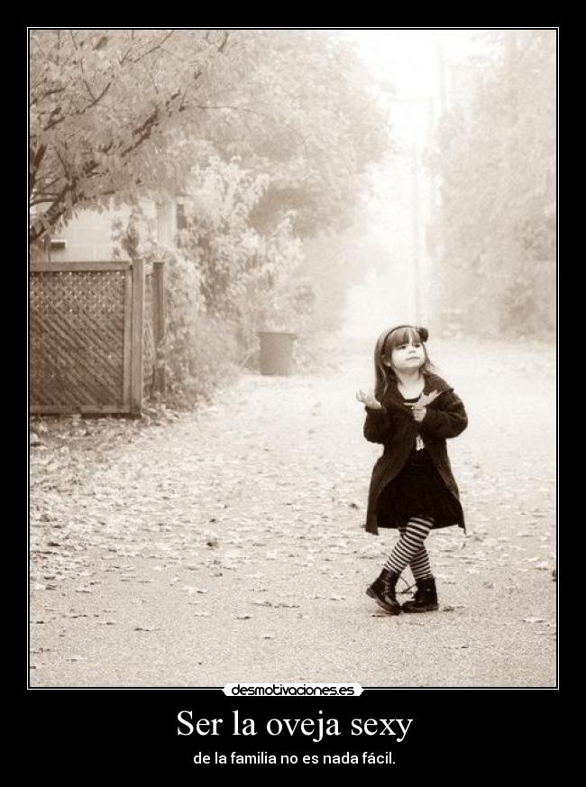 Ser la oveja sexy -